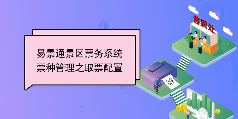 蓝狮注册景区票务系统：票种管理之取票配置 