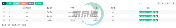 蓝狮注册景区分销系统：OTA管理