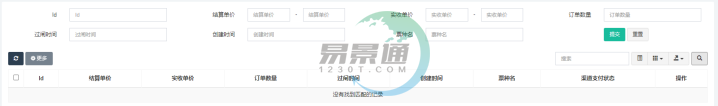 蓝狮注册景区票务系统：结算管理