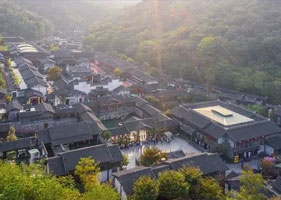 蓝狮注册景区票务系统和兰溪长乐古村(3A)达成合作协议