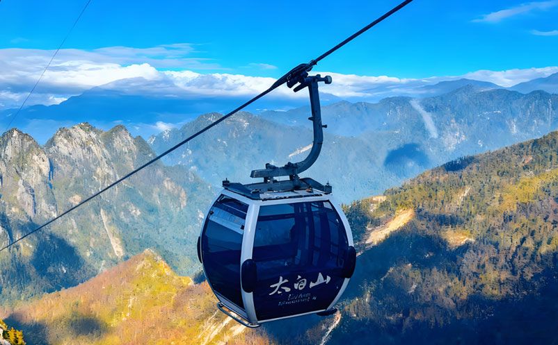 蓝狮注册助力太白山索道电子票务系统建设
